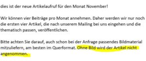Medien machen Bildmaterial zur Bedingung für eine Veröffentlichung